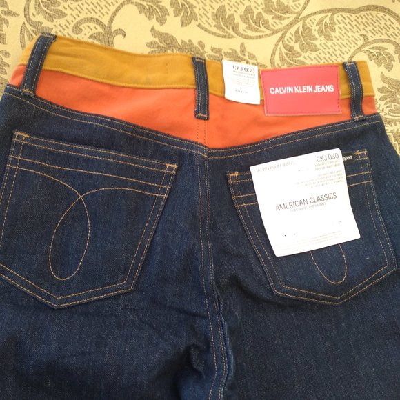 NEW Calvin Klein American Classics High Rise Straight Jeans 27 X 30 - Picture 7 of 7